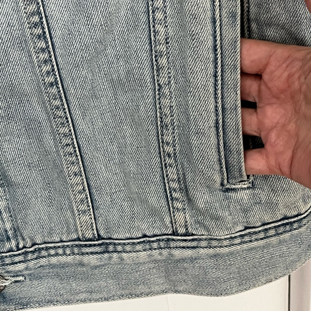 Ag Adriano Goldschmied Light Wash Denim
Jean Jacket Womens Size XS Streetwear - Picture 5 of 12